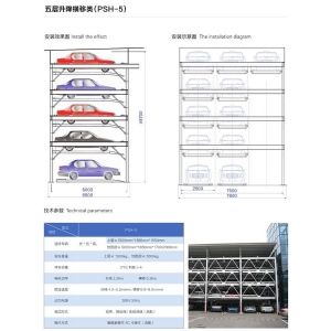 五層升降橫移類（PSH-5）